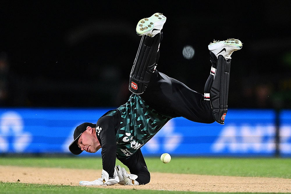 Tim Seifert IND vs NZ 2nd T20I