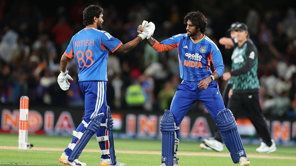 Tilak Varma's unbeaten 51 off 26 balls and Nitish Kumar Reddy's late cameo orchestrated India's dramatic comeback against New Zealand.  - BCCI/X