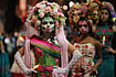 In Photos: Día de Muertos Parade Brings Colour, Costumes And Festive Spirit To Seattle Photo: AP/Lindsey Wasson : A group of women dressed as Catrinas participate in a parade during a Día de Muertos celebration at Pike Place Market, Friday, Oct. 23, 2026, in Seattle.