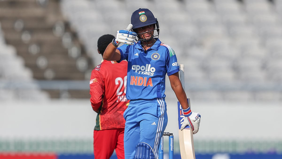 Harmanpreet Kaur on her way to 8th ODI century for India Women.  - bcciwomen/X