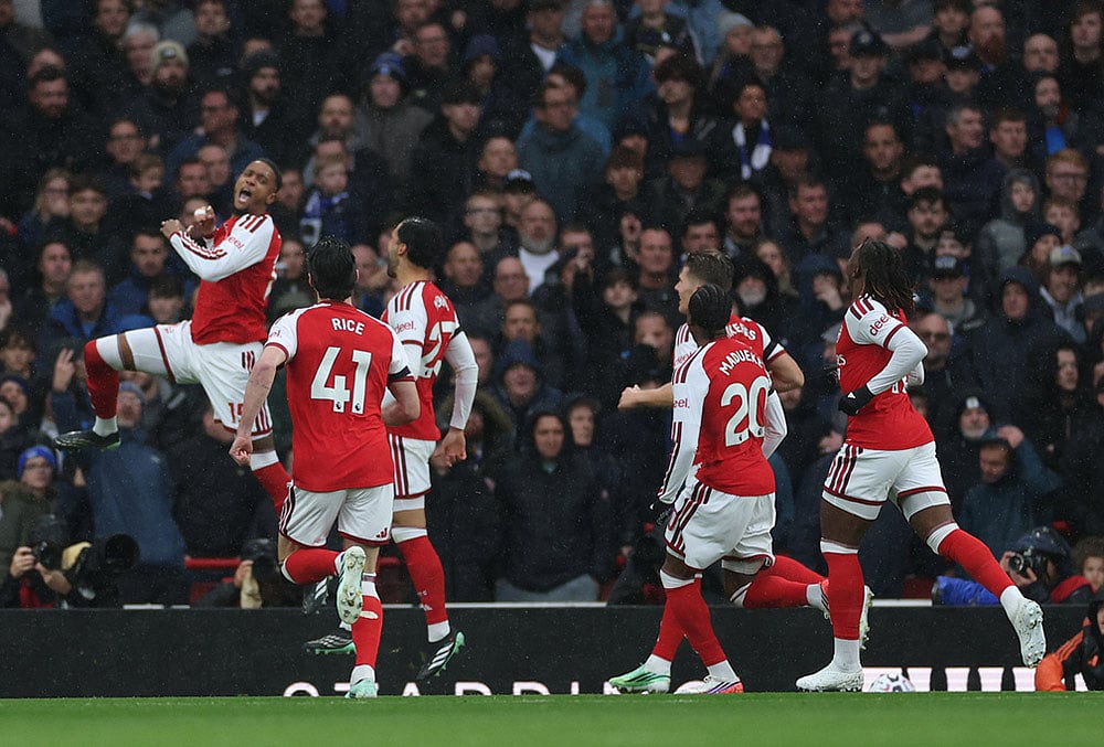 Arsenal vs Everton premier league highlights-Arsenals Ezri Konsa
