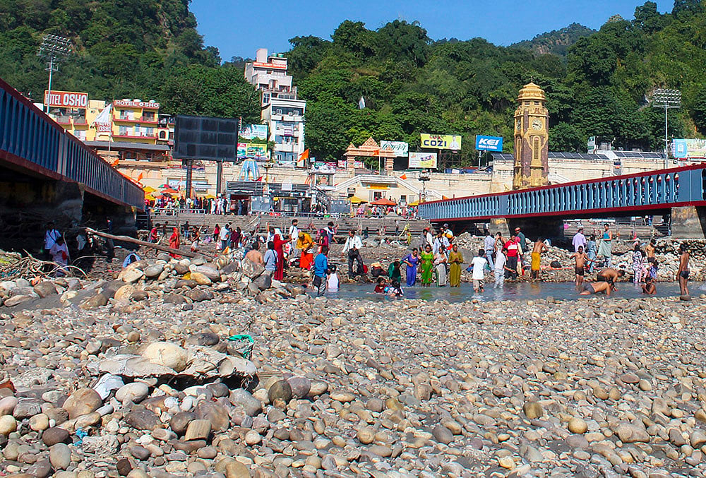 ganga ghat cleaning drive haridwar pictures