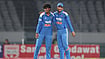 bcciwomen/X : Shree Charani celebrates after taking a wicket during India vs Zimbabwe 2nd ODI. 