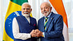 MEA : Prime Minister Narendra Modi with Brazil's President Luiz Inácio Lula da Silva