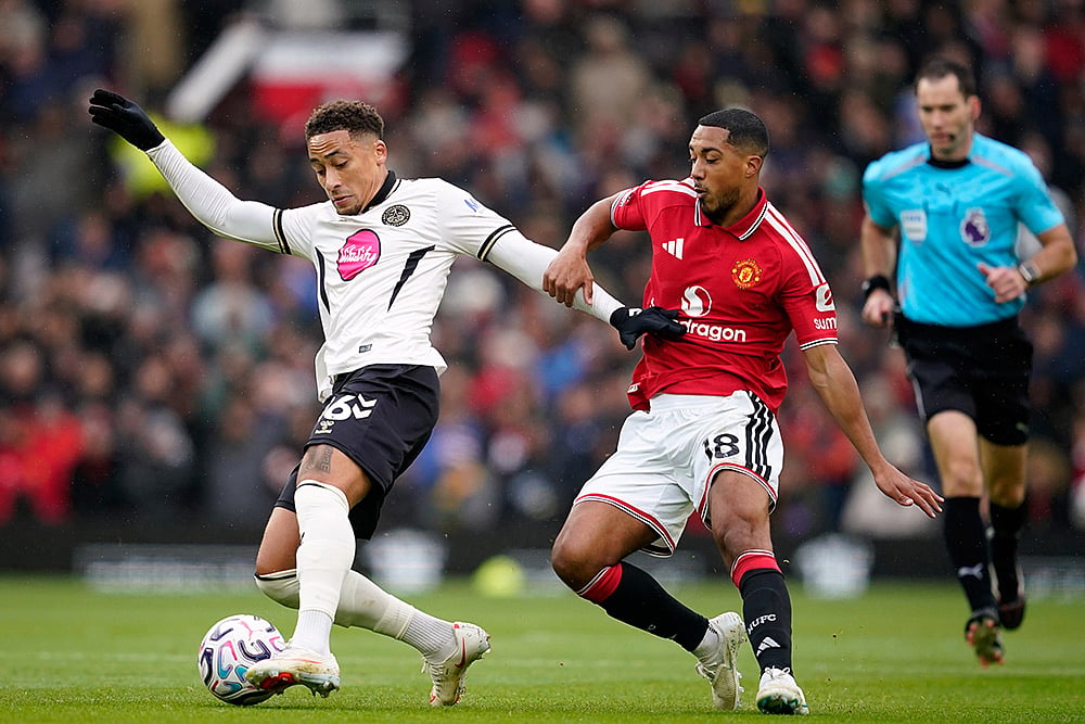 English Premier League Soccer Match: Manchester United vs Bournemouth
