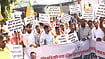 ANI  : BJP in Patna holds protest against Kharge's remarks against PM Modi 