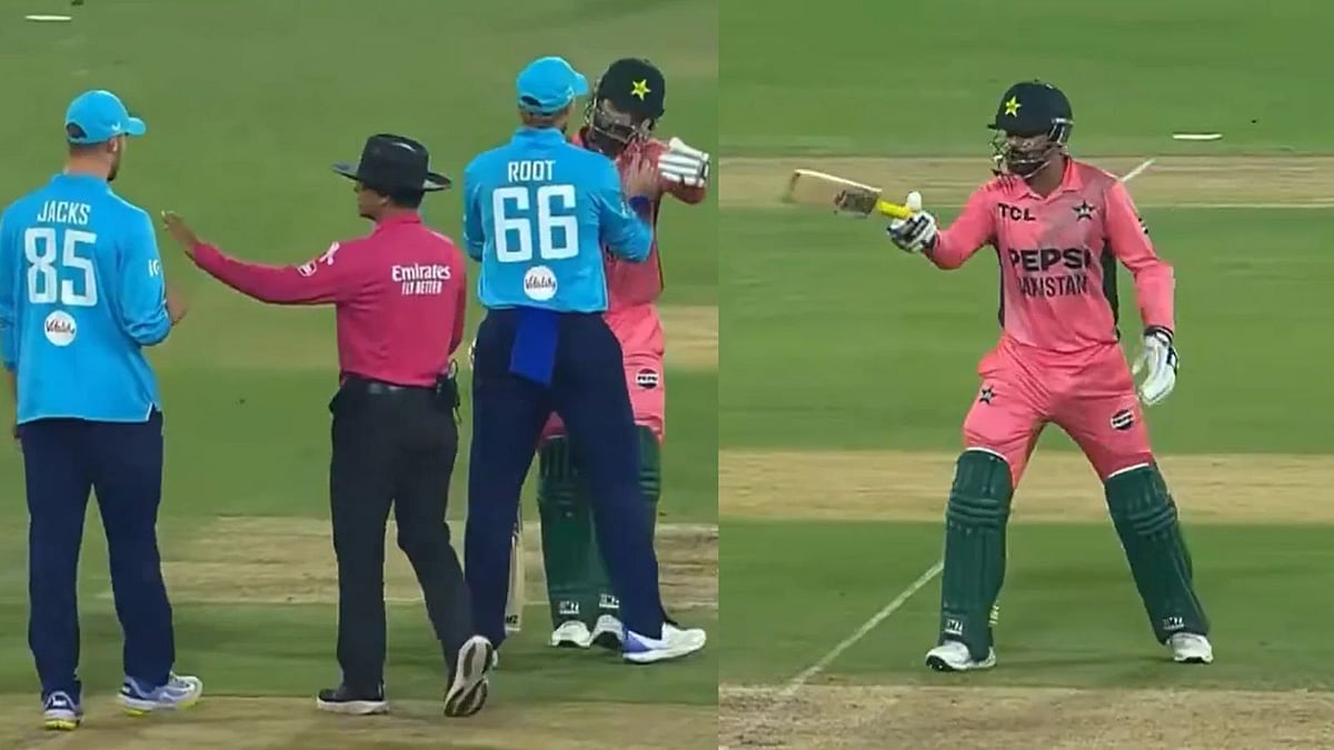 Haris Rauf Clashes With Will Jacks As Joe Root, Umpire Intervene In Pakistan-England Thriller | WATCH - Screengrab/X