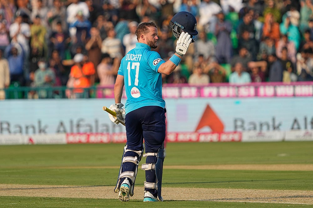 Ben Duckett ENG vs PAK 4th ODI