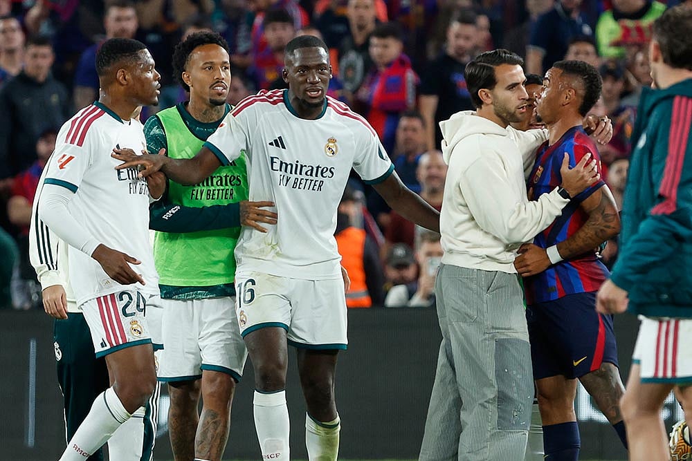 La Liga Soccer Match: FC Barcelona vs Real Madrid
