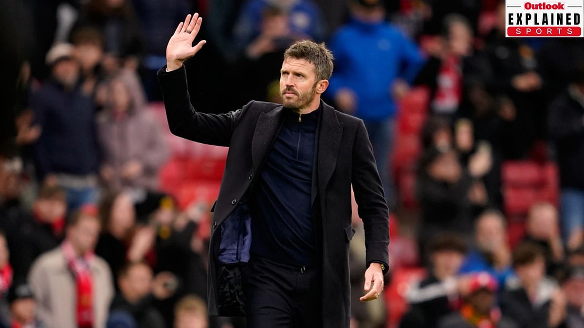 Manchester United's poor form and tactical chaos have left Michael Carrick on the brink of being sacked. - AP Photo/Dave Thompson
