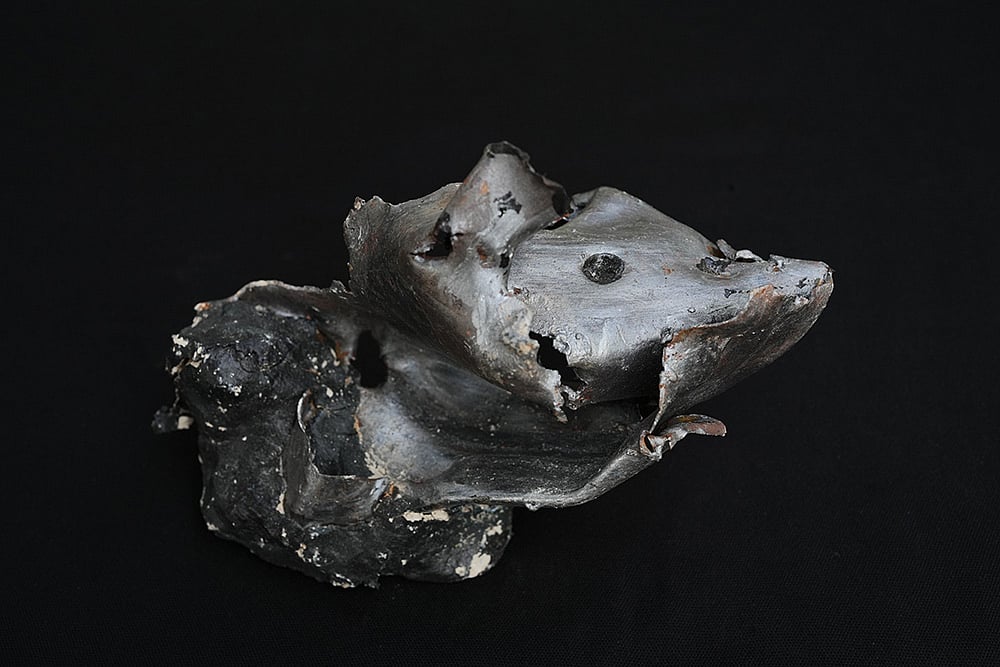 Lebanon Israel Shrapnel Art