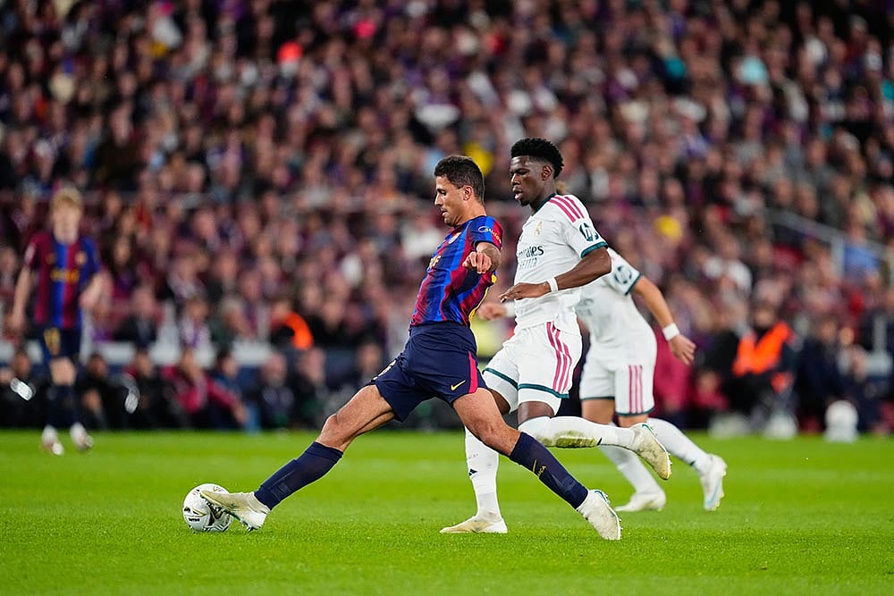 Spain La Liga Soccer: Real Madrid vs FC Barcelona