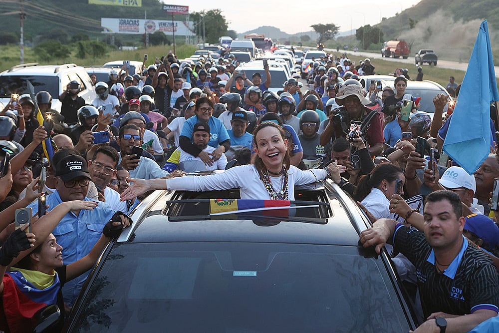 María Corina Machado’s return to Venezuela
