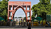 Fresh Protests Erupt At Jamia As Students Demand Time-bound Union Elections Photo: PTI/Rushikesh More : Security beefed up outside the Jamia Millia Islamia University, in New Delhi. Jamia Millia Islamia on Monday ordered that students' union elections be held within 15 days of the approval of the union's constitution and revoked suspension and show-cause notices issued to students during the ongoing protest, according to an official order.