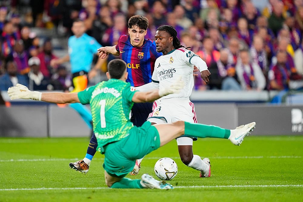 La Liga Soccer Match: Real Madrid vs FC Barcelona