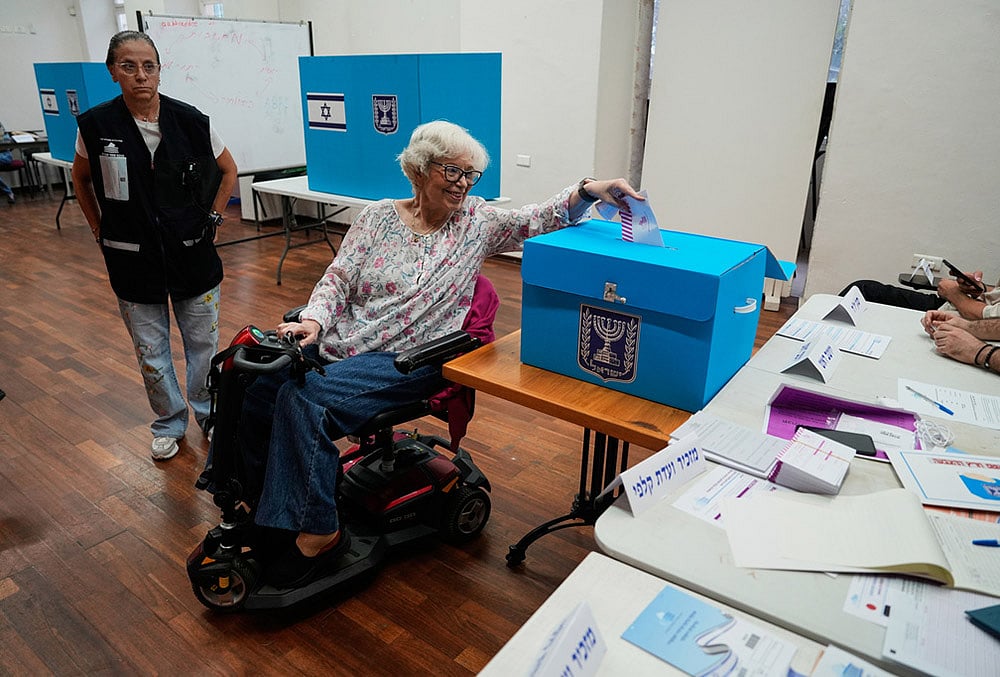 Israels general election in Haifa