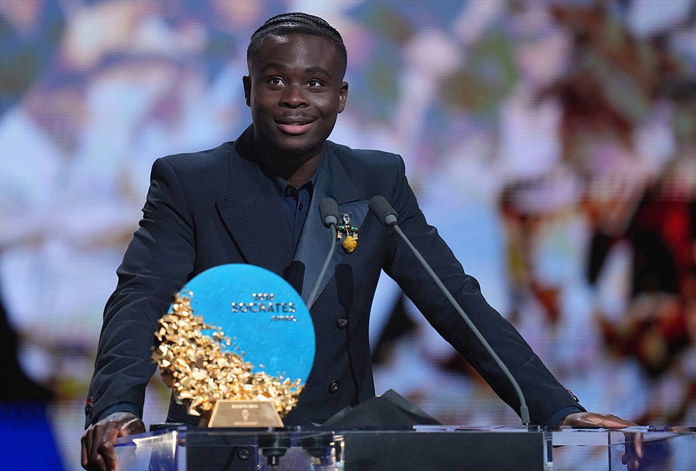 Ballon dOr awards ceremony 2026 London highlights-Englands Bukayo Saka