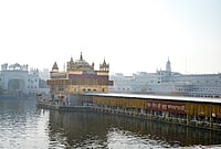 | Photo: PTI/Shiva Sharma : An exterior of the Golden Temple on the birth anniversary of Guru Ram Das, the fourth Sikh Guru, in Amritsar, Punjab, Tuesday, Oct. 27, 2026. 
