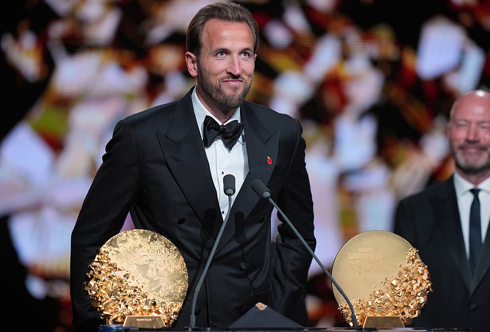 Ballon dOr awards ceremony 2026 London highlights-Harry Kane wins trophy for striker of the year