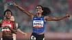 ‘Come And Run With Me’: Vithya Ramraj On ‘Average Male Vs Pro Female Athlete’ Debate And Sexism In Sport | Photo: AP/Lee Jin-man : India' s Vithya Ramraj reacts as she crosses the finish line in the women's 4 x 400m relay final at the Asian Games in Nagoya, Japan, Tuesday, Sept. 29, 2026.