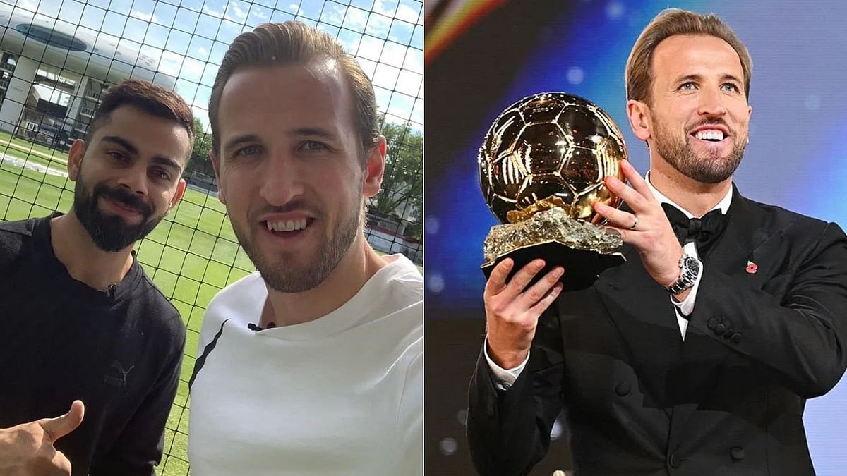 Harry Kane and Virat Kohli - | Photo: File