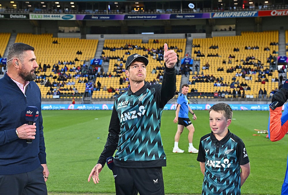 India vs New Zealand 3rd T20 Cricket match highlights-Mitchell Santner