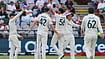 South Africa Vs Australia Highlights, 3rd Test, Day 1: Starc's Six-Wicket Haul Brings Aussies Back In Game At Stumps Halden Krog/AP Photo : Australia's Mitchell Starc, center, celebrates with teammates the wicket of South Africa's Marco Jansen on day one of the third cricket test match between South Africa and Australia in Cape Town.