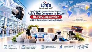 Lord’s Mark Industries Becomes Asia’s First To Secure US FDA Registration For 200+ Products; Exports Start In Dec