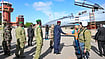  | Algérie Presse Service : Nigerien Prime Minister Ali Mohamed Lamine Zeine speaks to reporters at Niamey airport on August 30, 2026, following the arrival of Algerian fighter jets.