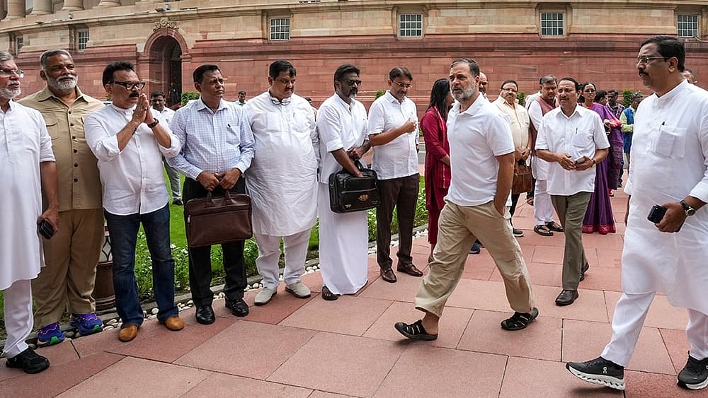Nation Demanding Account Of Ram Temple Donations; 'Chanda Chors' Can't Evade Accountability: Cong - | Photo: PTI/Arun Sharma