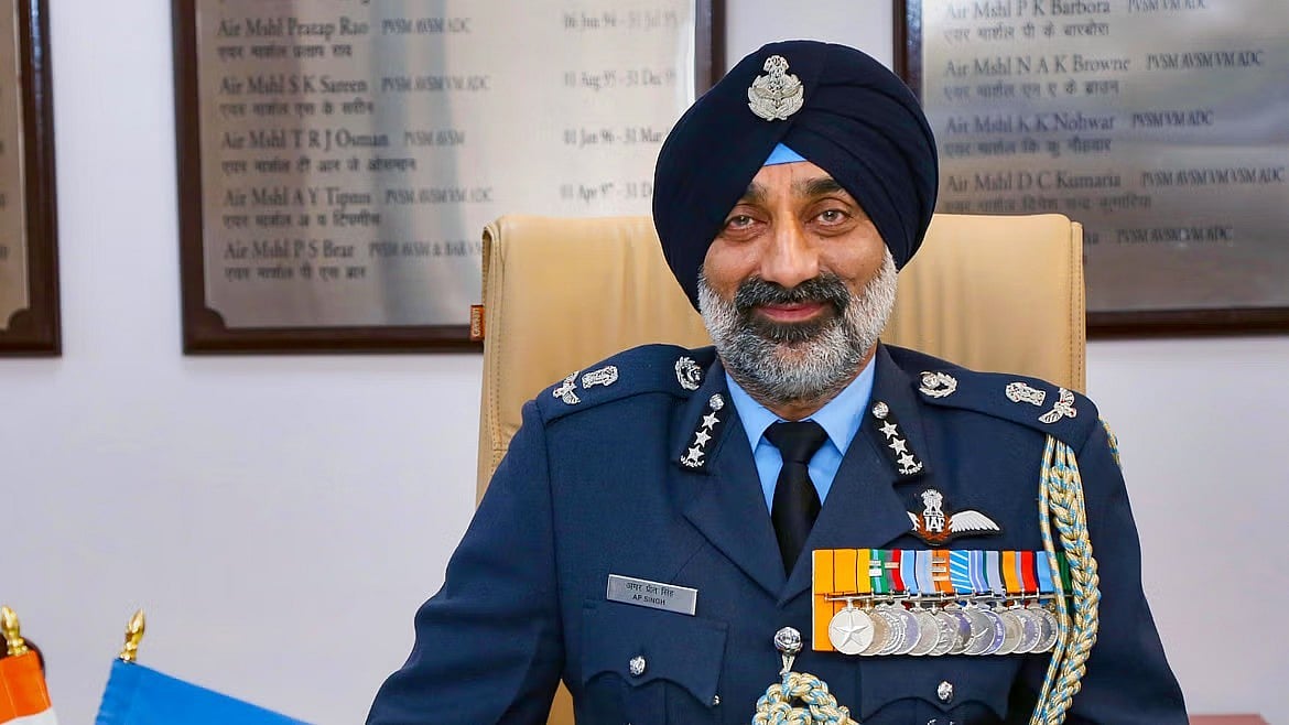 IAF chief Air Chief Marshal AP Singh - PTI
