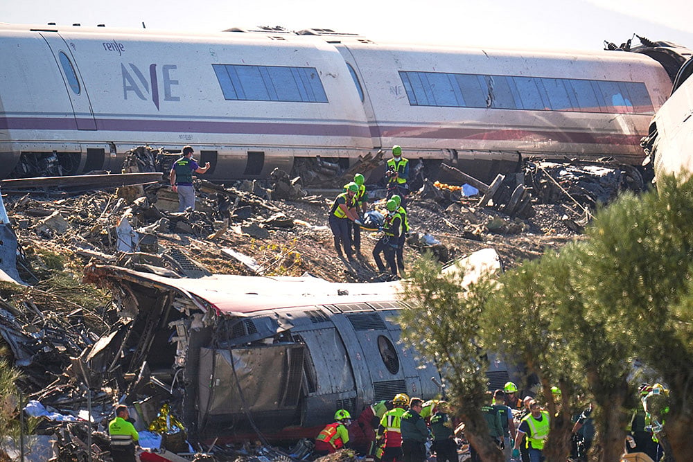 Train Crash In Spain