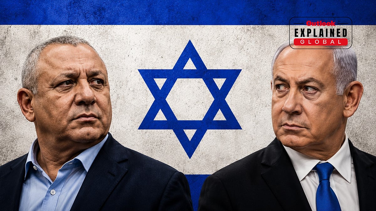 Israel's Ex-Army Chief Gadi Eisenkot Against PM Netanyahu -  | AI Generated