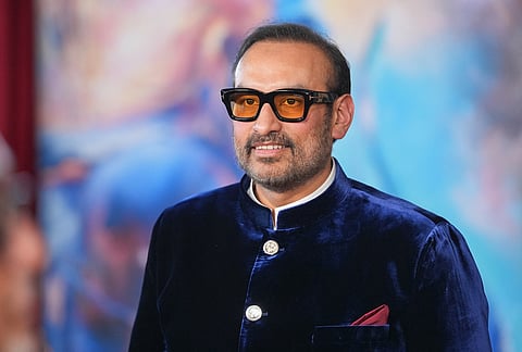 Namit Malhotra arrives at the premiere of "Ramayana" on Tuesday, Oct. 27, 2026, at the Academy Museum of Motion Pictures in Los Angeles. 
