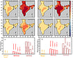 India Among Top Countries With Highest Heatwave Exposure For Infants, Older Adults: Report Heat wave exposure in India in current, 1.5 °C, and 2.0 °C worlds