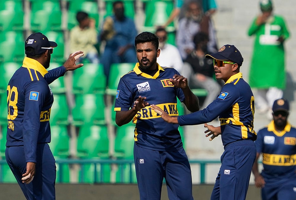 Pakistan vs Sri Lanka Tri-Series ODI Cricket highlights-Dilshan Madushanka