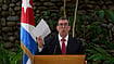 US Ambassador Mike Waltz, Cuba’s Foreign Minister Trade Barbs At UN Assembly AP Photo/Ramon Espinosa : Cuban Foreign Minister Bruno Rodriguez gives a news conference regarding the U.S embargo in Havana, Wednesday, Oct. 21, 2026