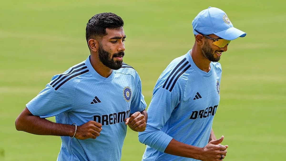 | Photo: FILE (PTI) : Jasprit Bumrah and Prasidh Krishna