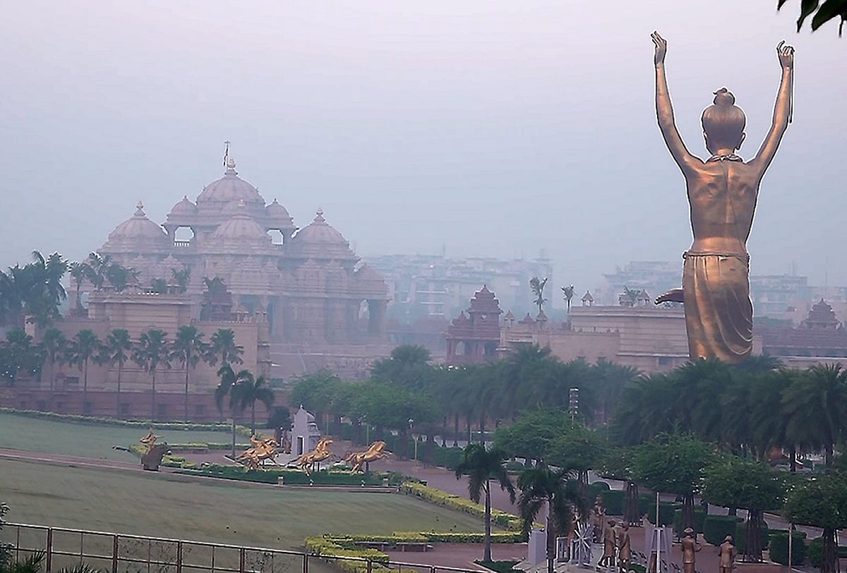 Poor air quality in Delhi
