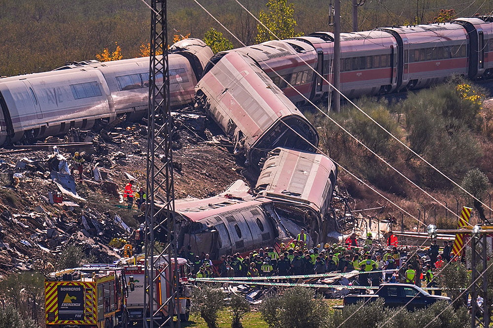 Spain High-Speed Train Collision