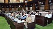 @HemantSorenJMM X ANI Photo : Jharkhand Chief Minister Hemant Soren attends the monsoon session of State Legislative Assembly