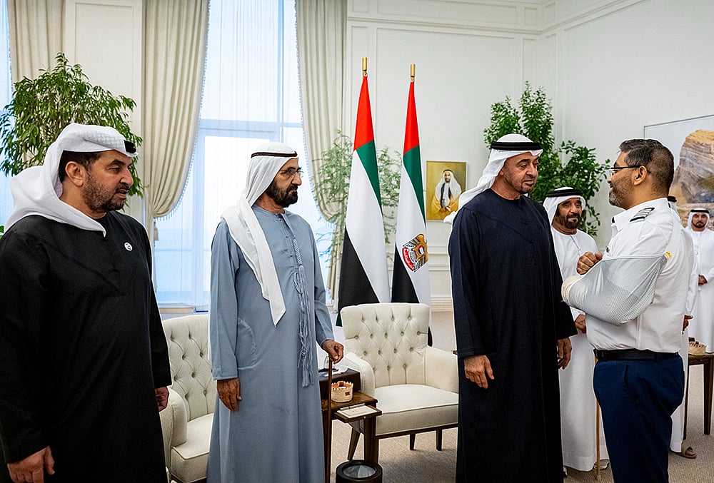 Flydubai crew members felicitated in Dubai