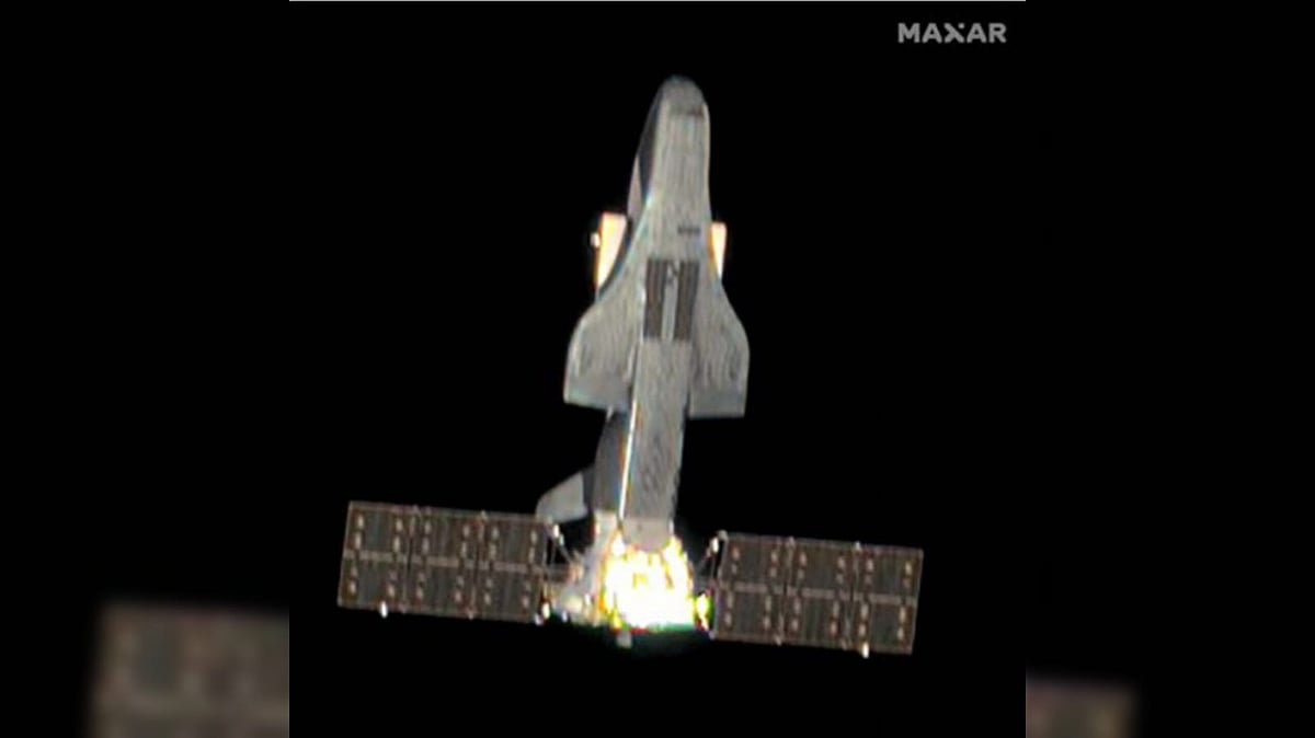 Satellite image 2024 Maxar Technologies via DIA