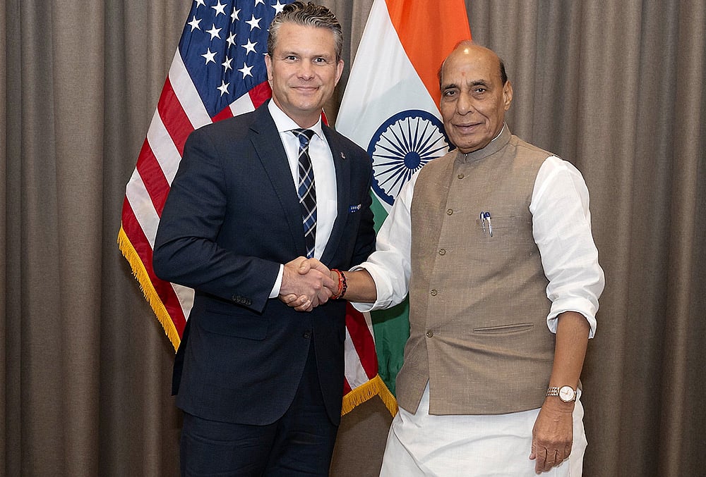 Rajnath holds talks with US Secretary of War Hegseth