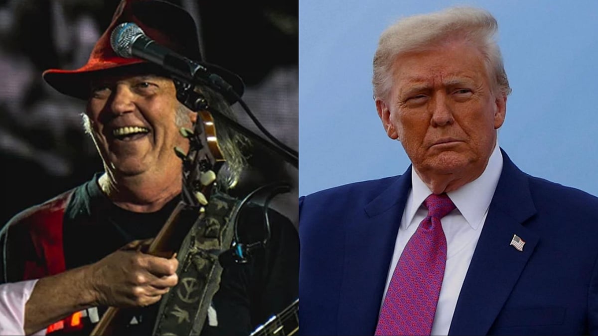 Neil Young Sues Trump - X