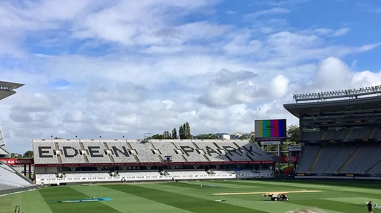 Eden Park Stadium in Auckland, New Zealand - | Photo: X/Blackcaps