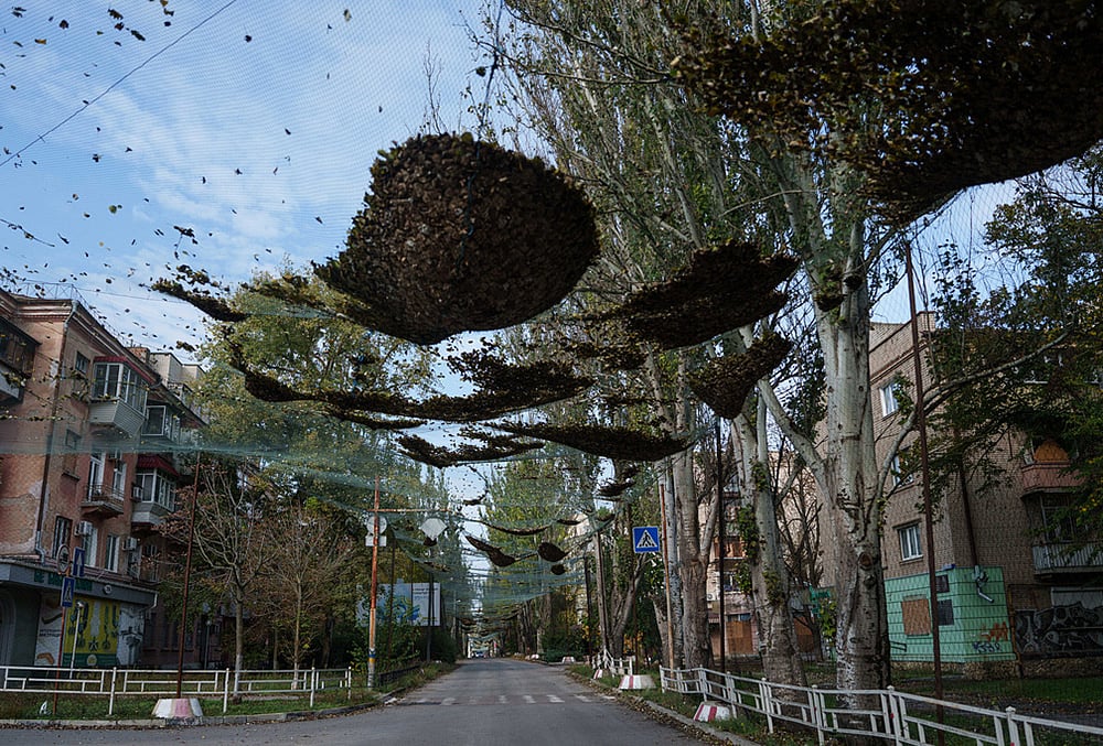fishing nets anti-drone
