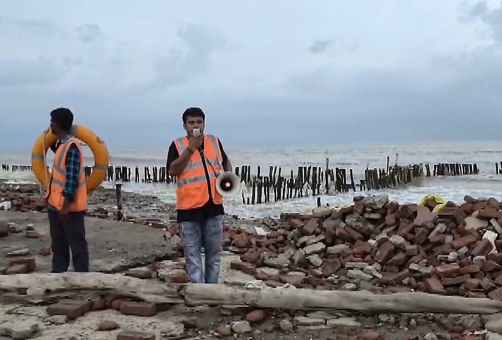 Cyclone Arnab in South 24 Parganas