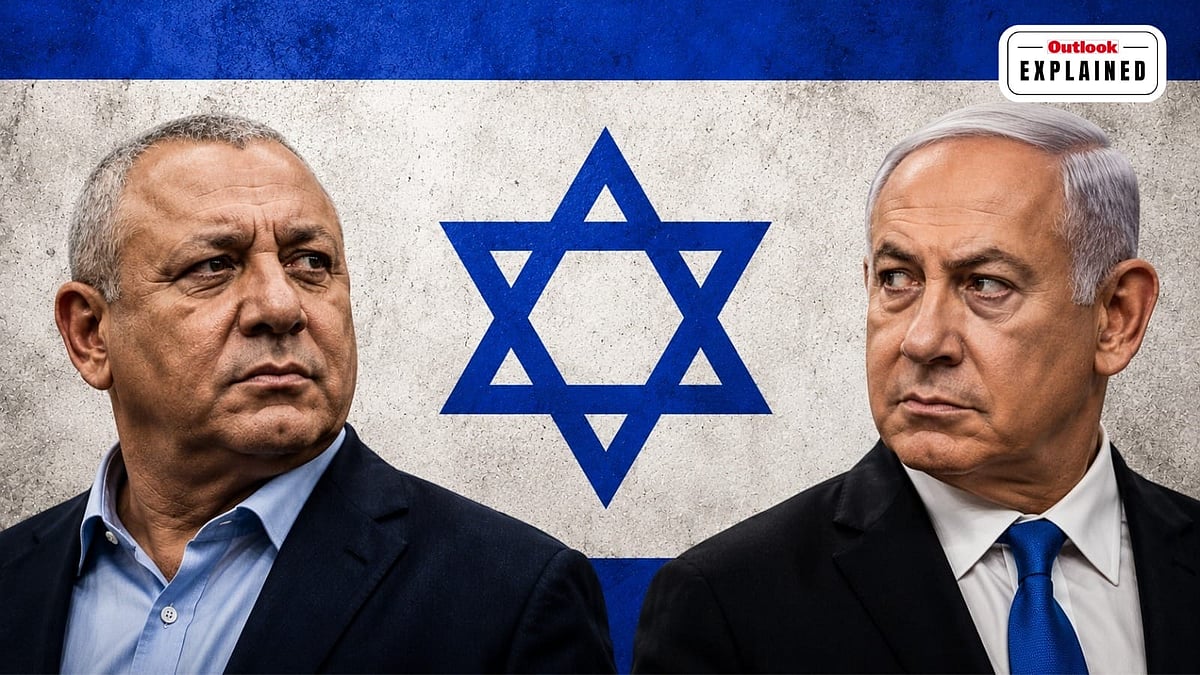 Israel's Ex-Army Chief Gadi Eisenkot Against PM Netanyahu - AI Generated