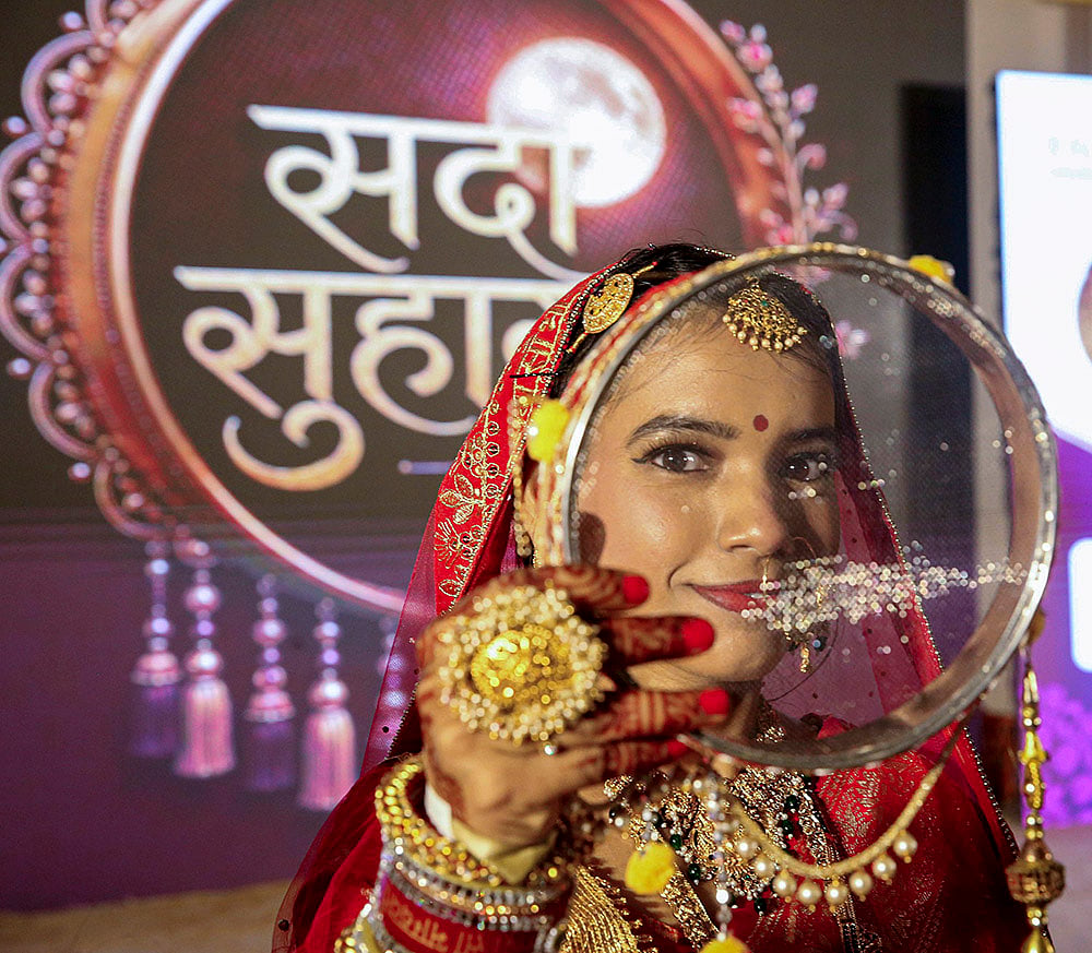 Karva Chauth celebration in Bhopal